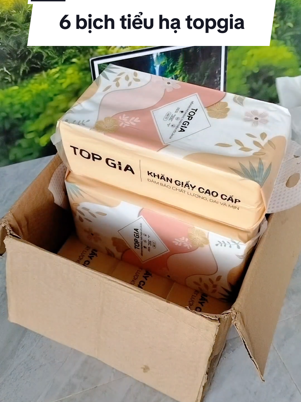 Thùng 6 bịch khăn giấy tiểu hạ topgia đang có rẻ nè #nhadaily90 #khangiay #khangiayruttreotuong #khangiaytopgia #topgia @Nha Daily  @Nha Daily @Nha Daily 