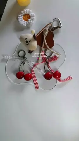 this cutee anik-anik,  keychain perfect for bag charm and wallet accessories ✨️  #anikanik #bagaccessories #cutekeychain #CuteKeychains #anikanikgirlie 