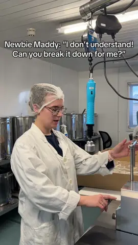 Not quite the break down Maddy wanted 🤪😂 #chucklinggoat #newbie #workreel #funnyreel #comedy 