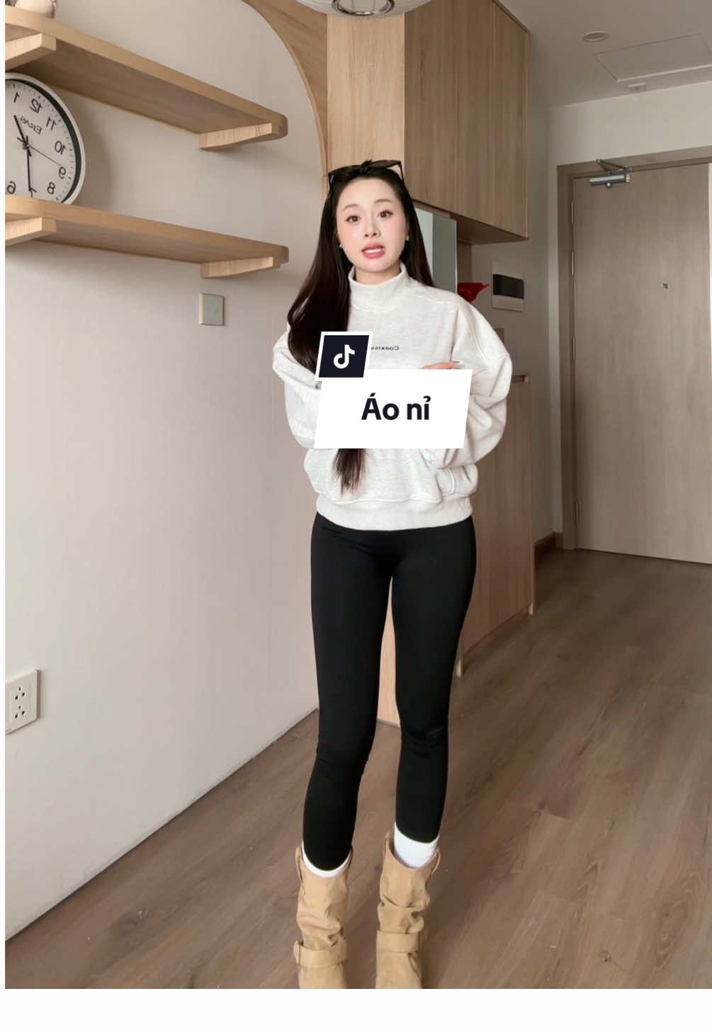 Áo nỉ lót nhung siu ấm