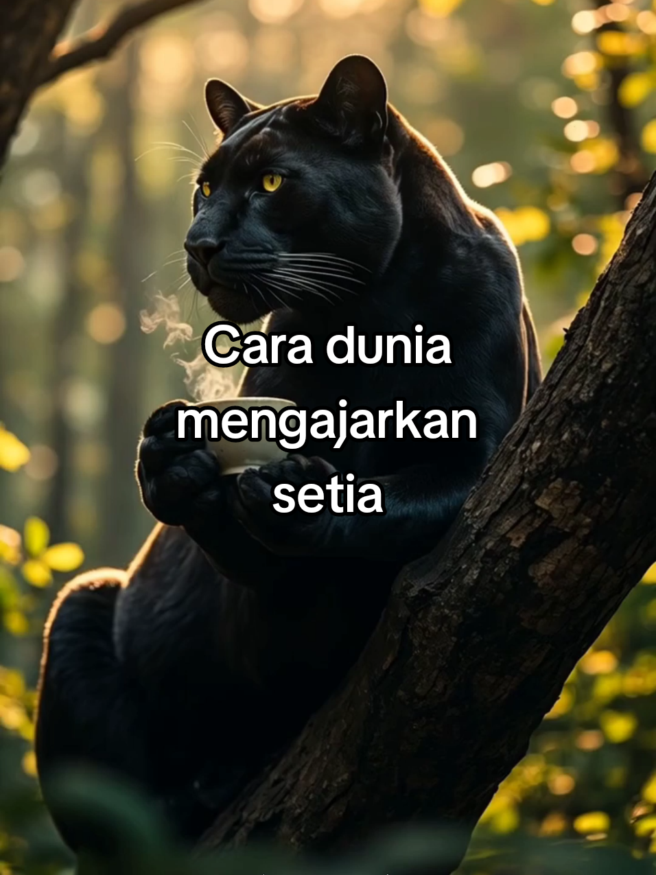 Cara dunia mengajarkan setia.. #quotes #motivation #inspirational  #creatorsearchinsights  #foryou 