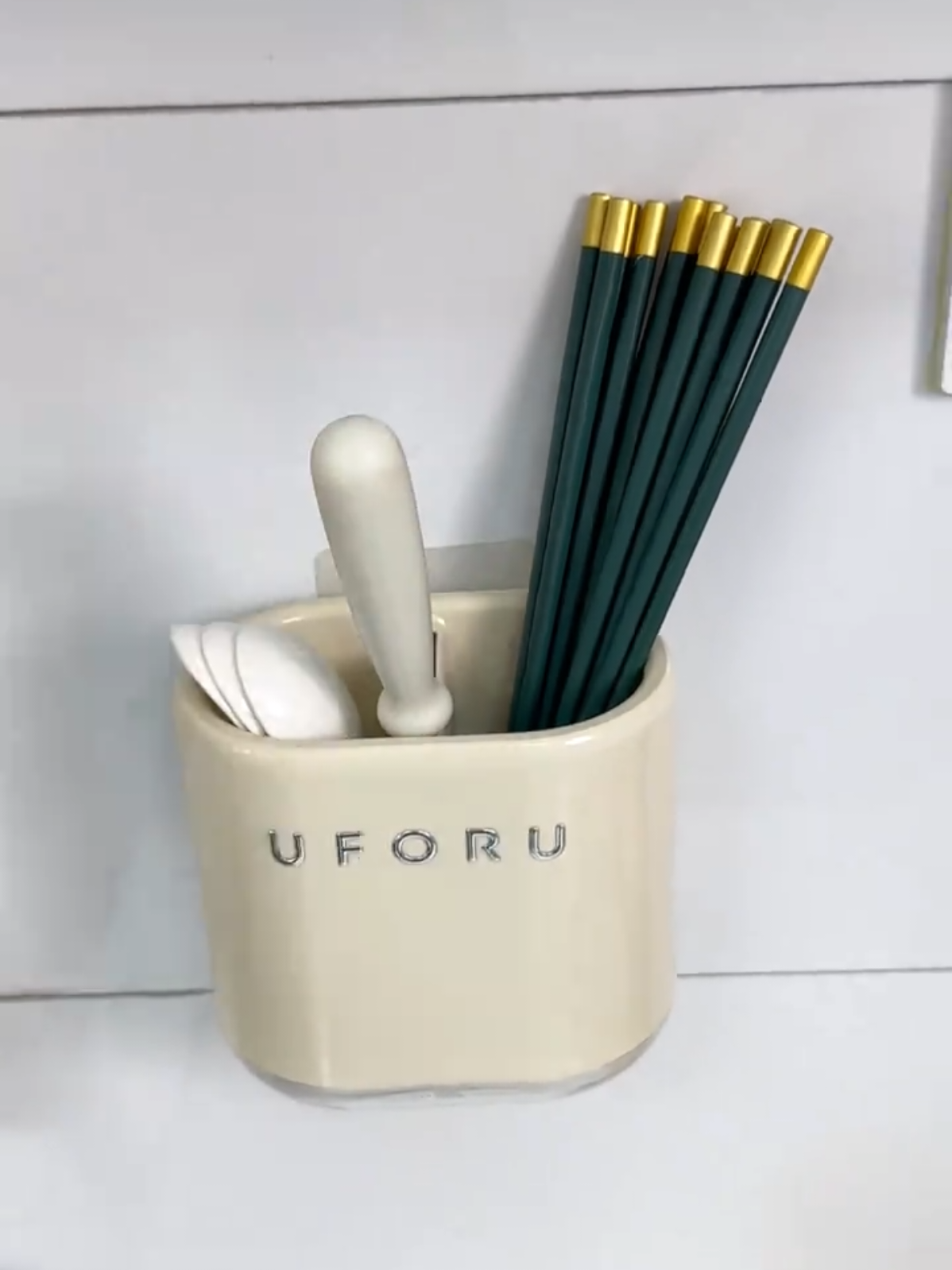 Ống cắm đũa thìa thoát nước #dogiadung #xh #giadungtienich #reviewdogiadung #ongdua 