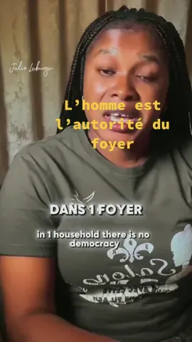 L’autorité dans le foyer c’est l’homme. #autorité #foyer #homme #femme #respect 