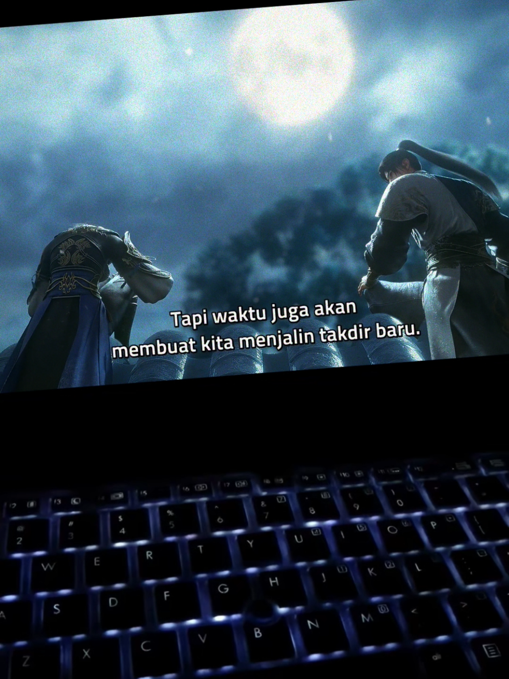 waktu tidak berjalan mundur, ingat kita harus terus melangkah maju untuk melihat masa depan. #donghuaedit #katakatasad🥀 #tomboffallengods #donghub 