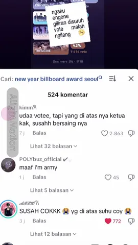 ayok army vote bts di aplikasi new year billboard award seoul kompak ayo army semanget #armybts 