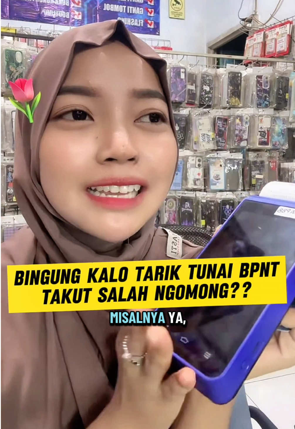 Bingung kalo tarik tunai bansos, takut salah ngomong? Gausah dijelasin, langsung tarik aja☺️ Btw beli edcnya di Apk Buku Agen, pake kode vocer DHERETAPBB biar dapet potongan & join grup✨ @Bukuwarung #rekomendasi #dheretacell #kasirvlog #edc #tariktunai 