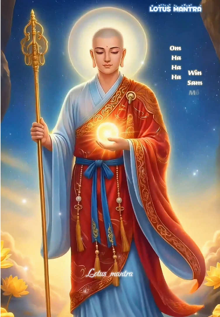 Nhạc Chú Địa Tạng Vương Bồ Tát Giọng Nam 🍃Ksitigarbha Mantra for Peace & Healing -  Om Ha Ha Ha Win Sam Mo Ti So Ha 🌟Thần chú Địa Tạng Vương Bồ Tát với giai điệu nhẹ nhàng, giọng nam mang đến âm thanh trầm ấm, giúp bạn thư giãn, chữa lành, tĩnh tâm và kết nối với năng lượng từ bi, trí tuệ. 🔆 Video mang tính chất minh họa tâm linh – thiền định (spiritual & meditation video) thể hiện lòng tôn kính đối với Địa Tạng Vương Bồ Tát và lan tỏa năng lượng an bình. 🙏🏻✨Nam Mô Đại Nguyện Địa Tạng Vương Bồ Tát ……………………………………………………………… 🔔Hãy theo dõi kênh 𝐋𝐎𝐓𝐔𝐒 𝐌𝐀𝐍𝐓𝐑𝐀 - 4139 🕉️  để cùng nhau đồng hành lắng nghe các bản nhạc thần chú giúp chữa lành và kết nối với năng lượng Bình An❤️ #diatangvuongbotat  #thanchudiatangvuongbotat #ksitigarbhamantra #SpiritualHealing #nhacphat 