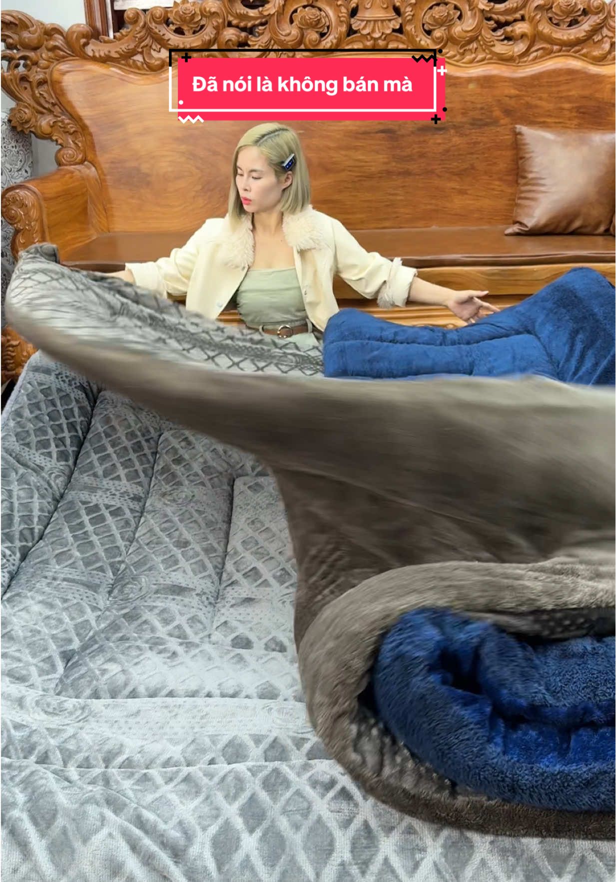 Đã nói là không bán mà #xuhuongtiktok #thinhhanh #chanlongtho #chanlongthococo 