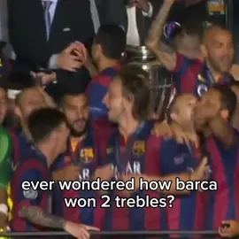 ever wondered how barca won 2 trebles? #barca #barcelona #israel #agartha #fyp 