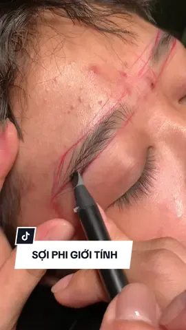 Sợi nam tính 🤔#phunxamthammy #phunxamsaigon #tranhongthuypmu #sợihairstrokes #chanmaynam 