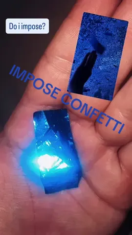 This song hits so hard live😩i HAD to keep some confetti💙 @Bad Omens #fyp #badomens #impose #badomensimpose #confetti 