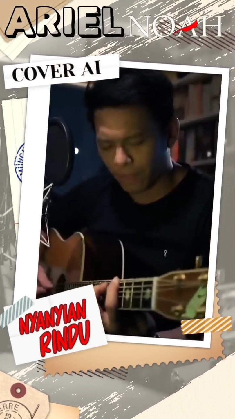 🎶NYANYIAN RINDU 🥰 Ariel Noah_AI Cover Song_Ebiet G.Ade #nyayianrindu#ebietgade#arielnoah#aicoversongs#arielcover#liriklagu 
