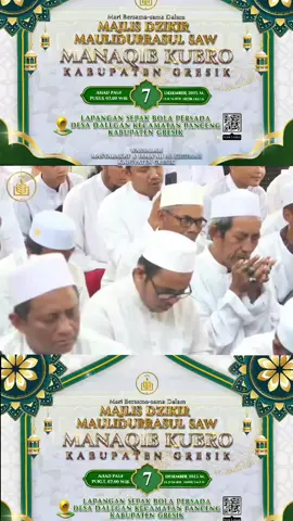 MANAQIB KUBRO, KABUPATEN GRESIK.#majlisdzikir #manaqibkubro #alkhidmah #alkhidmahgresik #uksaficoplercommuninty❤️💛💚 