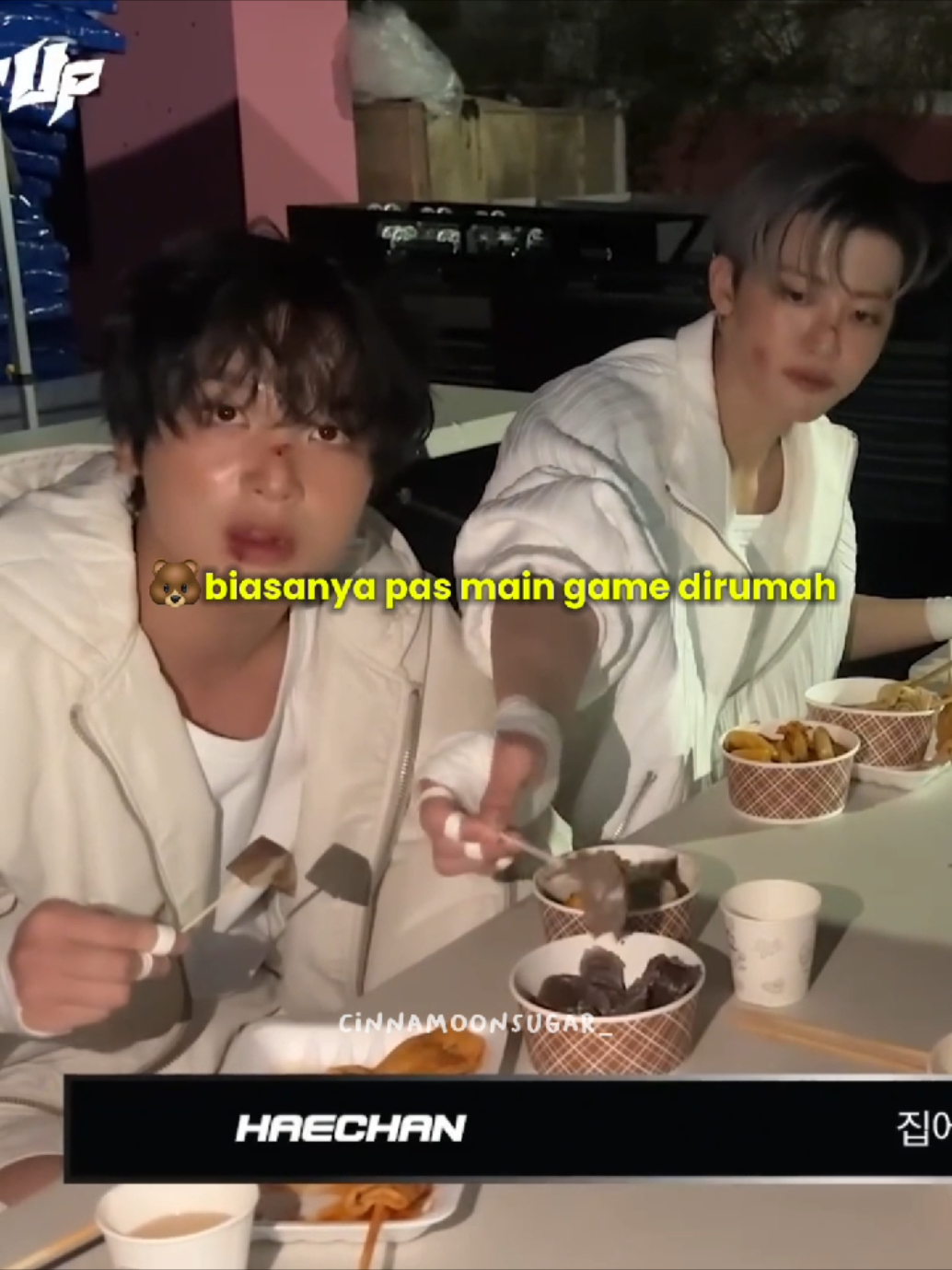 akhirnya bisa makan bareng #jisung #nctdream #haechan #4u 