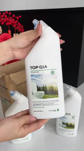 Thùng 4 chai tẩy bồn cầu topgia#tayboncau #review #xuhuong 