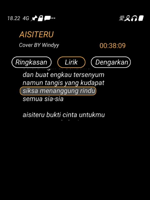 aisiteru -windyy #lirik #lirikgoogle #masukberanda #liriklagu 