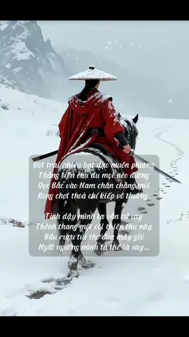 Bầu rượu túi thơ đùa mây gió Ngất ngưỡng mình ta thế là say…#thohay 