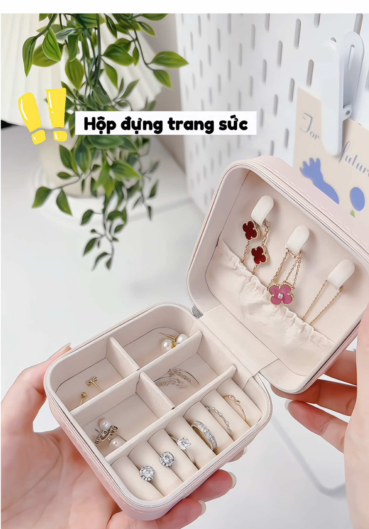 Bà nào nhiều đồ trang sức thì tham khảo nè #hopdungtrangsuc #hopdungtrangsucmini #xemtienriviune 