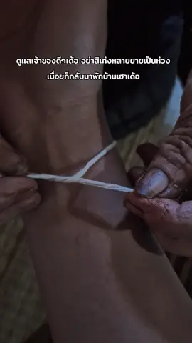 🥺🏡 #คิดฮอดบ้าน #ผูกฝ้ายสายแนน #โคราชบ้านเอ็ง  #ลมหนาวมาแล้วนะ 