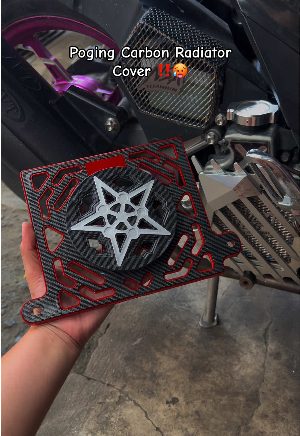 Carbon Radiator Cover for Click 160, ADV, NMAX, AEROX #carbon #radiatorcover #carbonradiatorcover #motoraccessories #motorcycle 