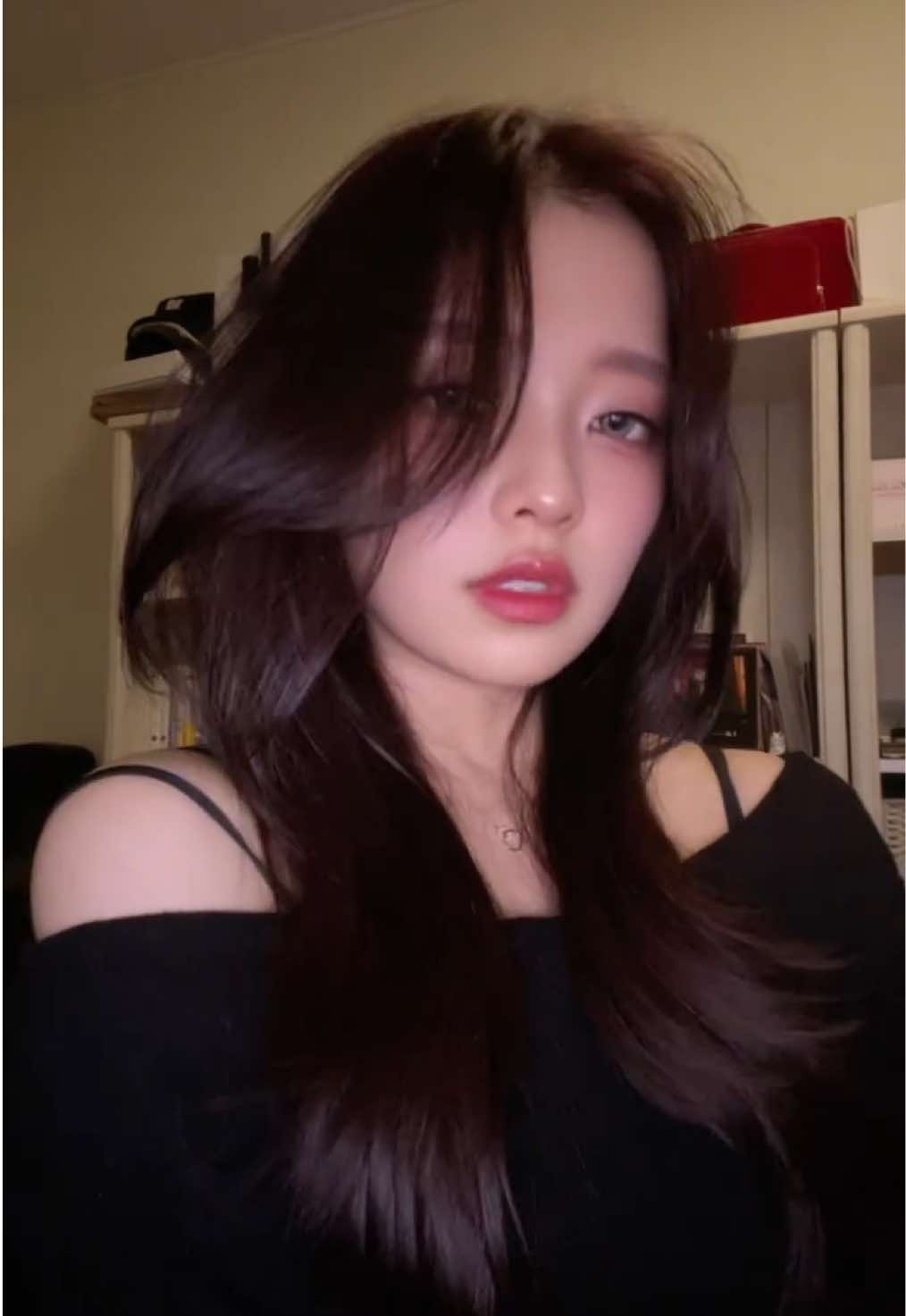 カシスブラウン×レイヤー×ロングでメロい女の子になれます。 暗髪なのでこの冬無双すること間違いなし。 #hair #fyp #おすすめ