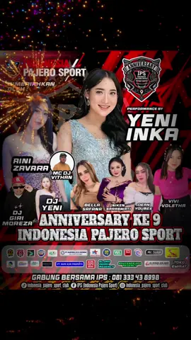 ARTIS YG MEMERIAHKAN ACARA ANNIVERSARY IPS KE 9 TAHUN TGL 6 & 7 DESEMBER 2025 🤟🤟🤟😎 Bismillah IPS tambah jaya, semakin solid, guyup rukun dan semakin kompak dan saling mengerti dan memahami dan selalu berpikiran positif thingking kepada saudara IPS semua nya Bismillah tambah panjang rangkaian touring IPS dan semakin banyak anggota IPS  Bismillah semua anggota IPS yg suka ikut acara touring resmi IPS rejeki semakin lancar melimpah semakin sukses, selalu sehat dan panjang umur sekeluarga tercinta, dan semoga awet muda biar semangat touring terus 🤲 Bismillah semoga anggota IPS yg suka touring rejeki nya semakin lancar melimpah dan selalu sehat dan panjang umur sekeluarga tercinta 🤲 #ips_indonesiapajerosport #indonesiapajerosport #clubpajero #ips🤟 #clubpajeroips 