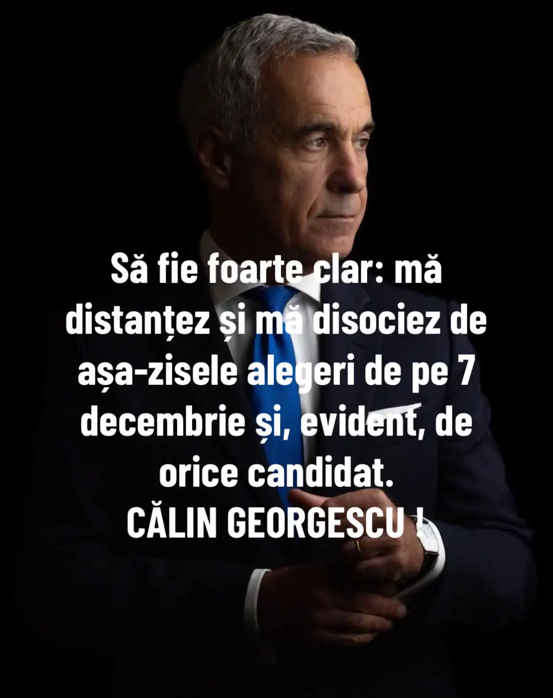 Subscriu ceea ce spune CG !