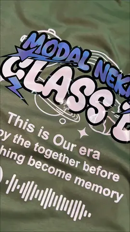 Modal_Nekat Class.B #bajukelas  #bajuporseni  #combed24spremium  #porseni2025  #sablonbone 