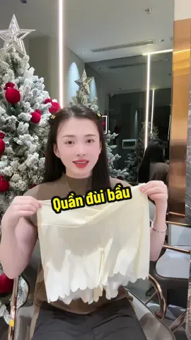 Quần Đùi Bầu Mặc Trong Váy Cho #landaulamvo 