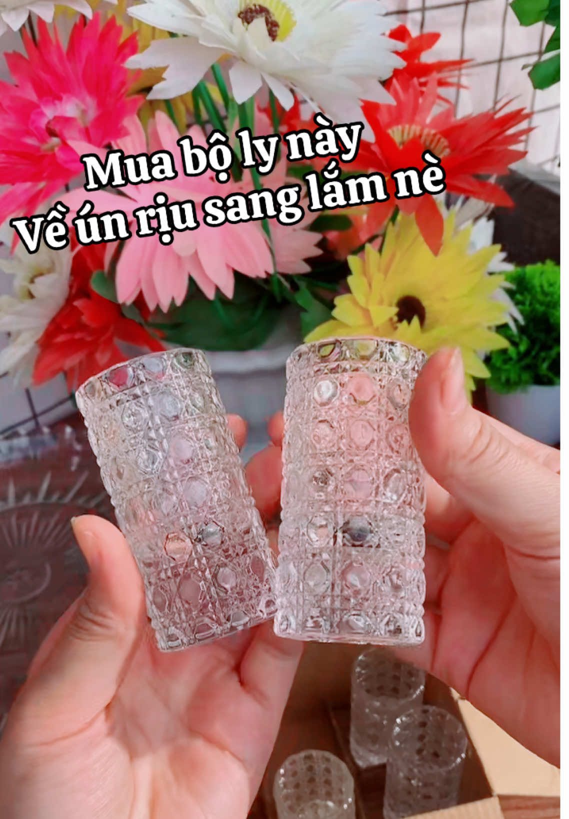 Ly thuỷ tinh cao cấp 