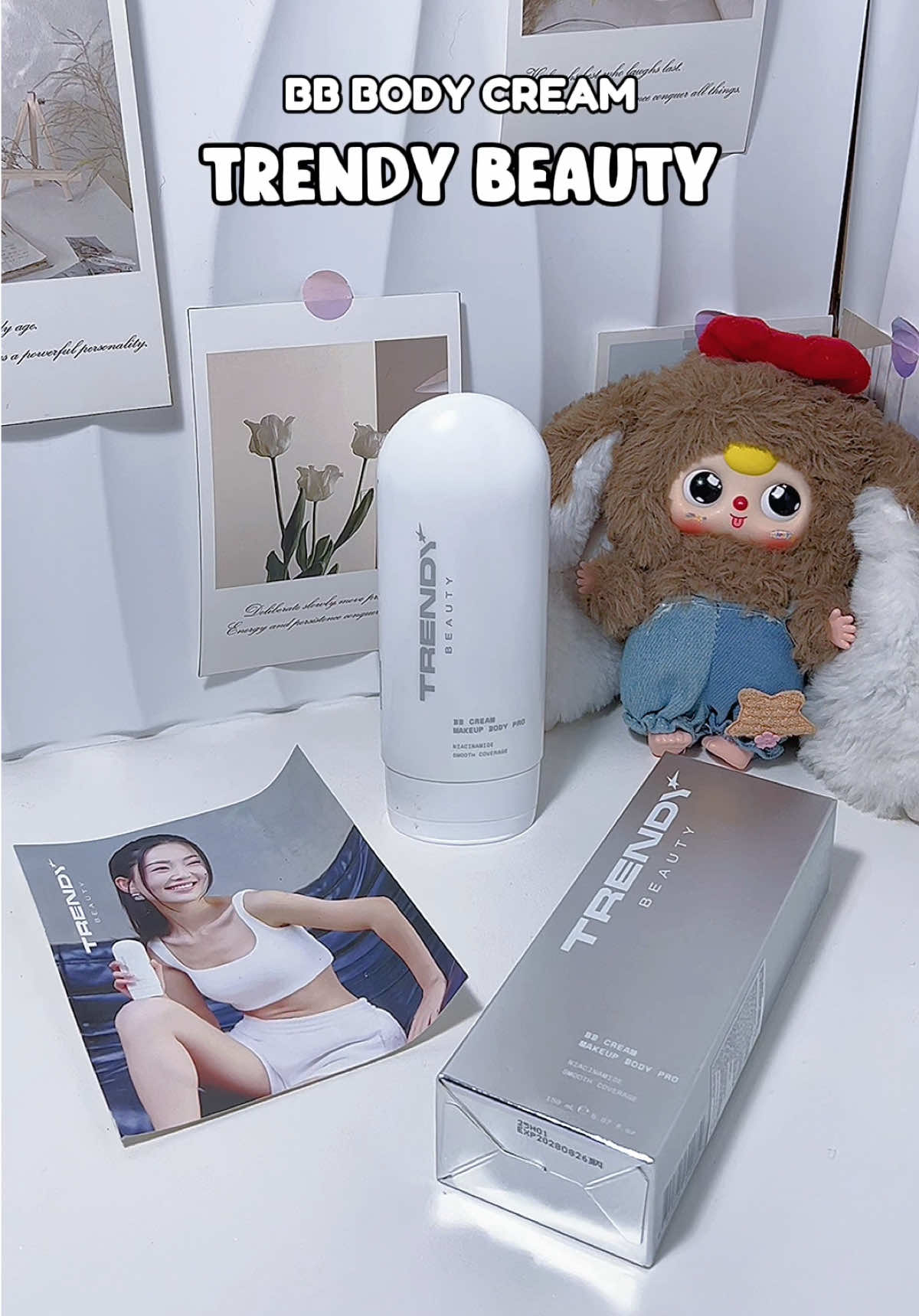 Kem body đc nhiều người nổi tiếng dùng lắm lun nè nhanh tan lắm mà giữ tone lâu nha #TrendyBeauty #bbcreammakeupbodypro #makeupbody #nangtonetunhien #sieusaotrolai 