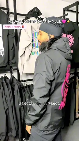 Offre Black Friday, toutes les tailles disponibles, Yamaha x Jul avec 4 personnalisation | 24,90 au lieu de 74,90 👽