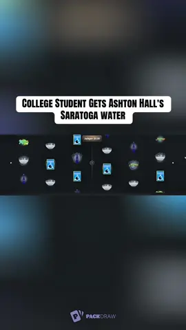 College Student Gets Ashton Hall's Saratoga water