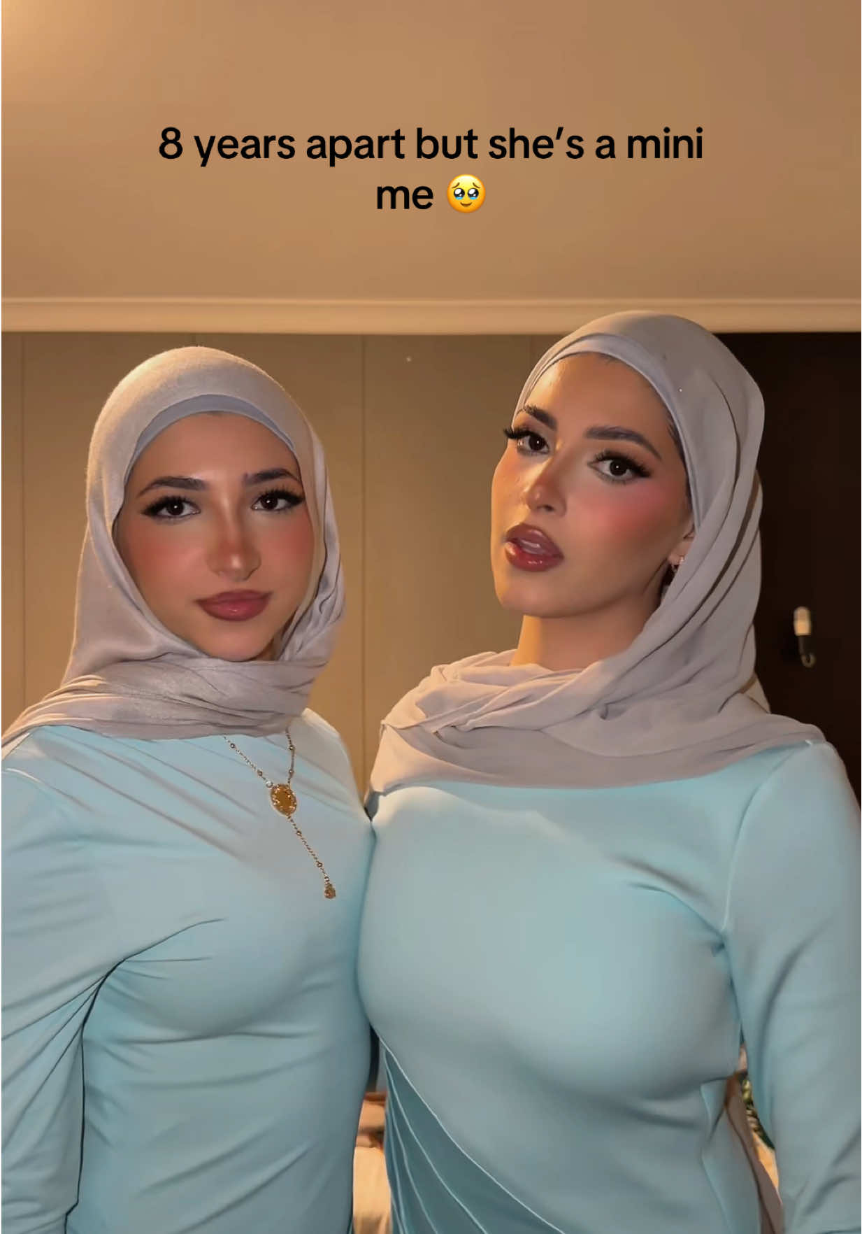 we’re more twins than her own twin 🤣 #fyp #foryou #sisters #twinsoftiktok 