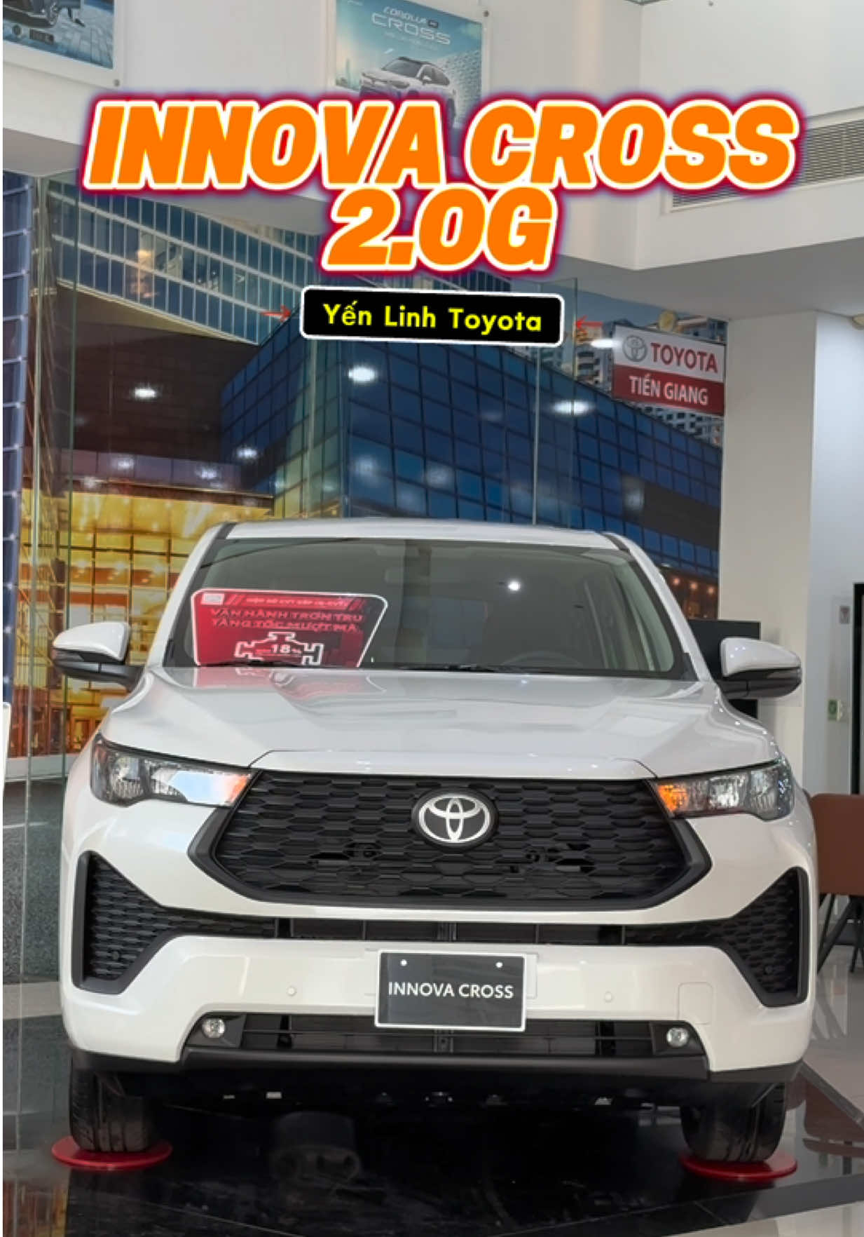 Em út nhà Innova Cross xuất hiện, cho xin đánh giá đi nè #Innovacross #Toyotainnova 