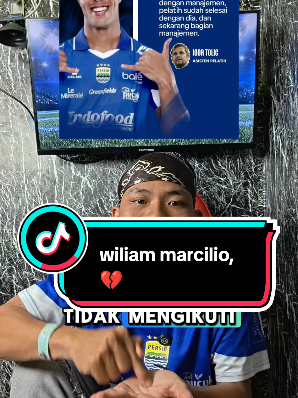 wiliam marcilio resmi out dari king Persib #persib #bobotoh #persibrebels @Rezqipoetra @sayasuka_bandung 