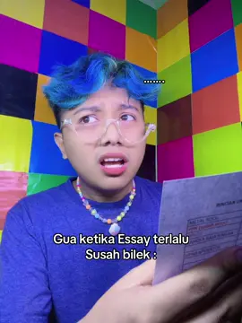 Bodo deh yang penting gua jawab. 😭😭😭