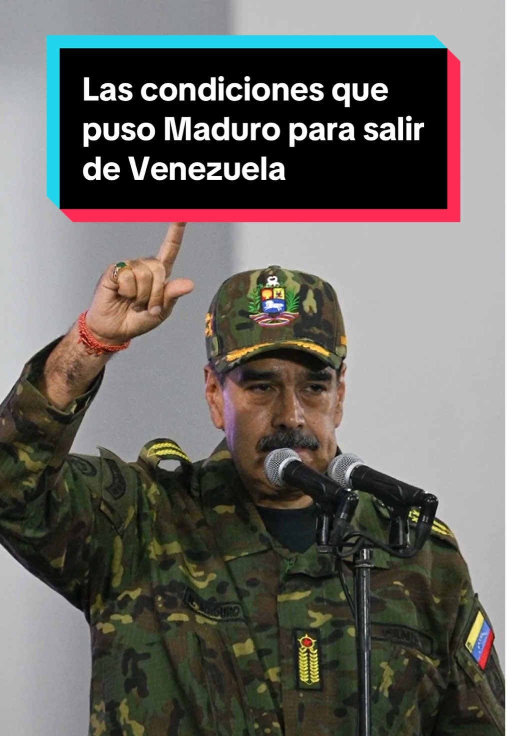 Trump le habría dado un plazo de una semana a Maduro para salir de Venezuela al destino que él quisiera, sin embargo, el plazo ya se cumplió. #venezuela #maduro #trump #fyp 