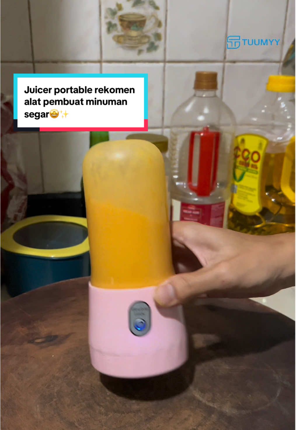 Juicer portable rekomen alat pembuat minuman segar🤩✨#fyp#tuumyyindonesia#juicerportable#jusbuahsegar#juicerportablemurah 
