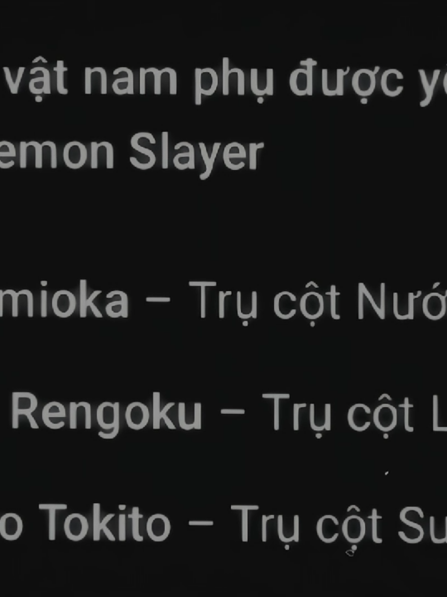 Chồng ngạo nghễ top 3 😍 #muichiro #xuhuong #xuhuongtiktok #xuhuong2025 [Lưu ý: Bản xếp hạng ở trên là mình hỏi trên Chat GPT không hoàn toàn chính xác nhé!]