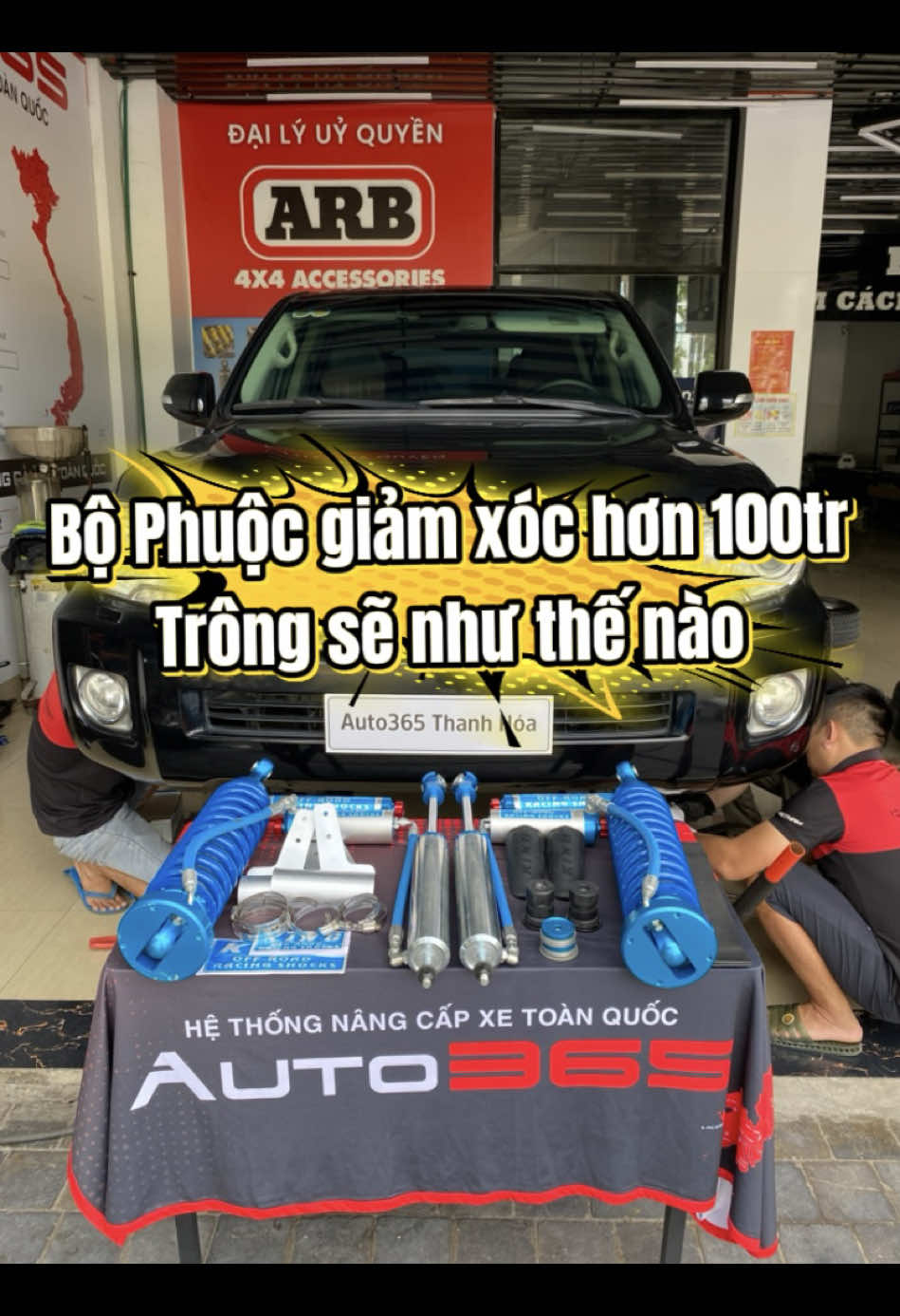 Bộ phuộc giảm xóc hơn 100tr lắp cho Toyota Land Cruiser trông sẽ như thế nào, mời ae xem video quá trình lắp đặt nhé #2tvietnamauto #landcruiser #phuocgiamxoc #xuhuongtiktok #viralvideo 
