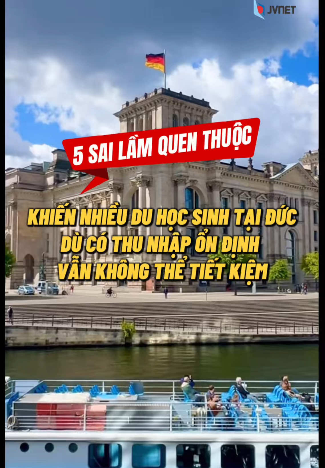 5 sai lầm khiến du học sinh Đức không thể tiết kiệm #jvnetduc #jvnet #duhocngheduc 