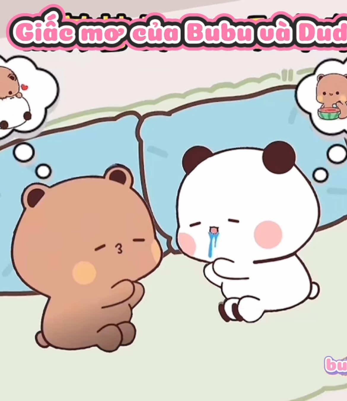 Giấc mơ của Bubu và Dudu #bubududu #一二布布 #xh #fyp #bubu 