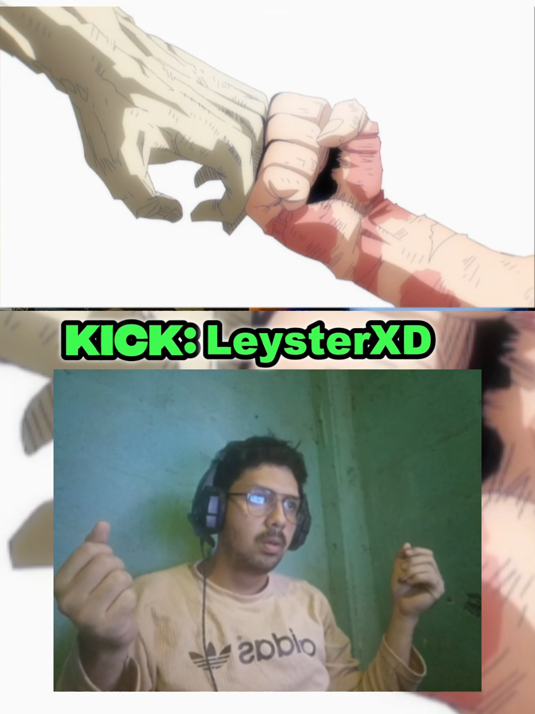 REACCIONES EN KICK: LeysterXD | #bokunohero #myheroacademia #bnha #bokunohiroacademia #deku #shigaraki #oneforall #reaccion #anime #reaccionanime