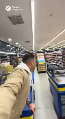 CR7 a fare la spesa #ai #sora #ronaldo #siuuuu #ramy 