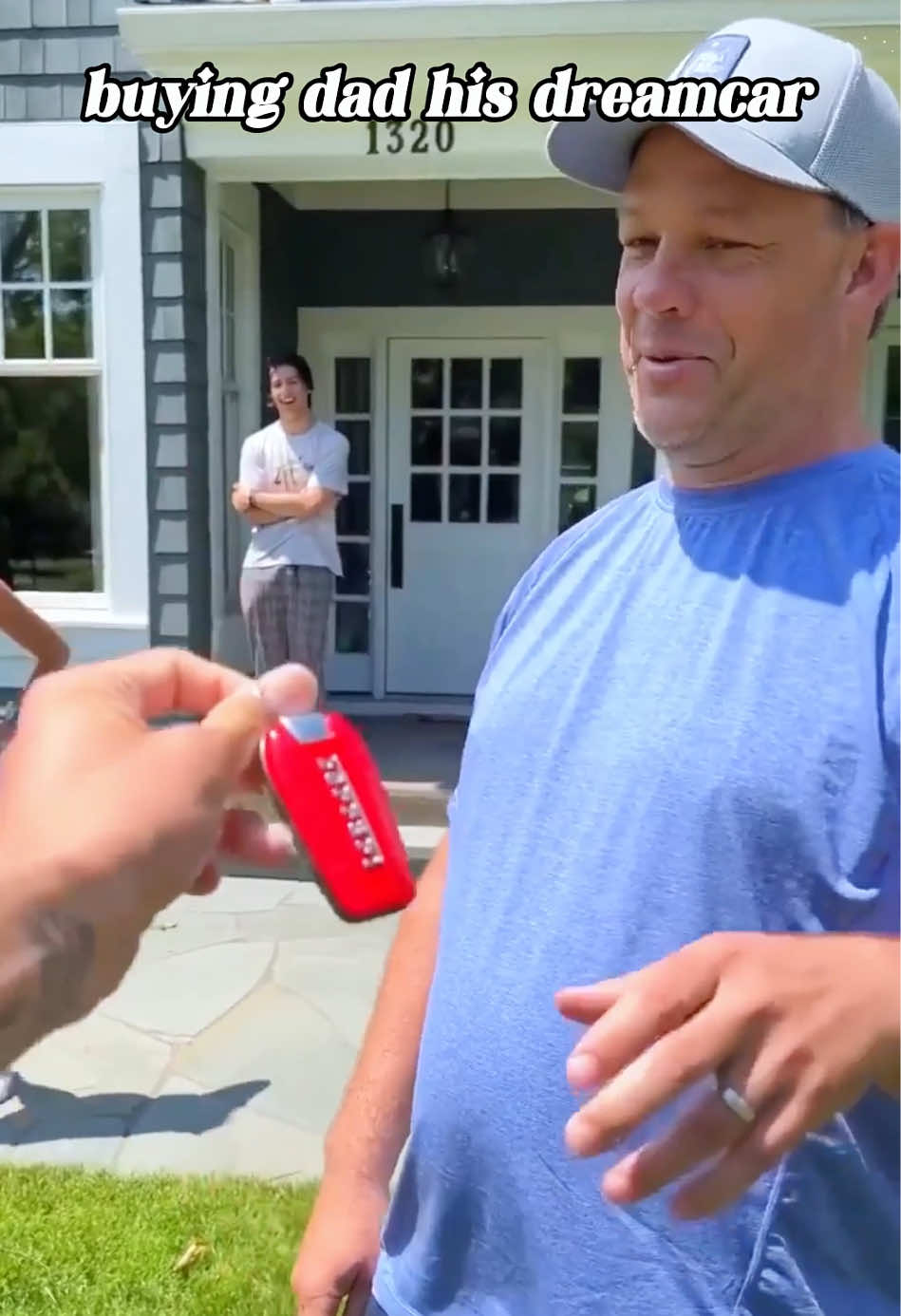 Every child dreams of buying their dad his dream car one day.#Dad#DreamCar#Surprise#Son#daughter 