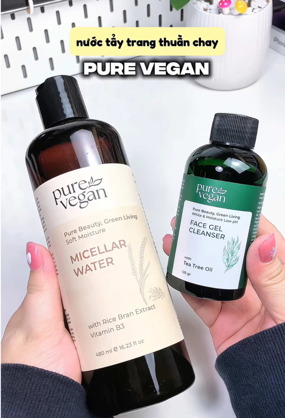 #nuoctaytrang #purevegan #nuoctaytrangsachsau #duongda #xuhuong 