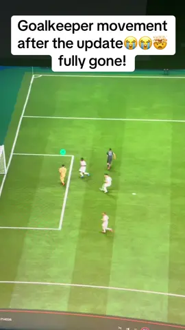 Goalkeeper movement after the update😭😭🤯 fully gone!#eafc #eafcfut26 #fc26 #eafc26 