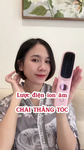 Chị em nào cũng nên có một cái chiếc lược điện như này nha  #luocdien #luocdienionam #luocdienchaithangtoc #luocdienchaitoc  