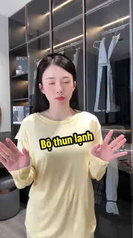 Bộ thun lạnh cho mẹ #landaulamvo 